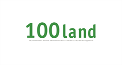 Desktop Screenshot of 100land.de